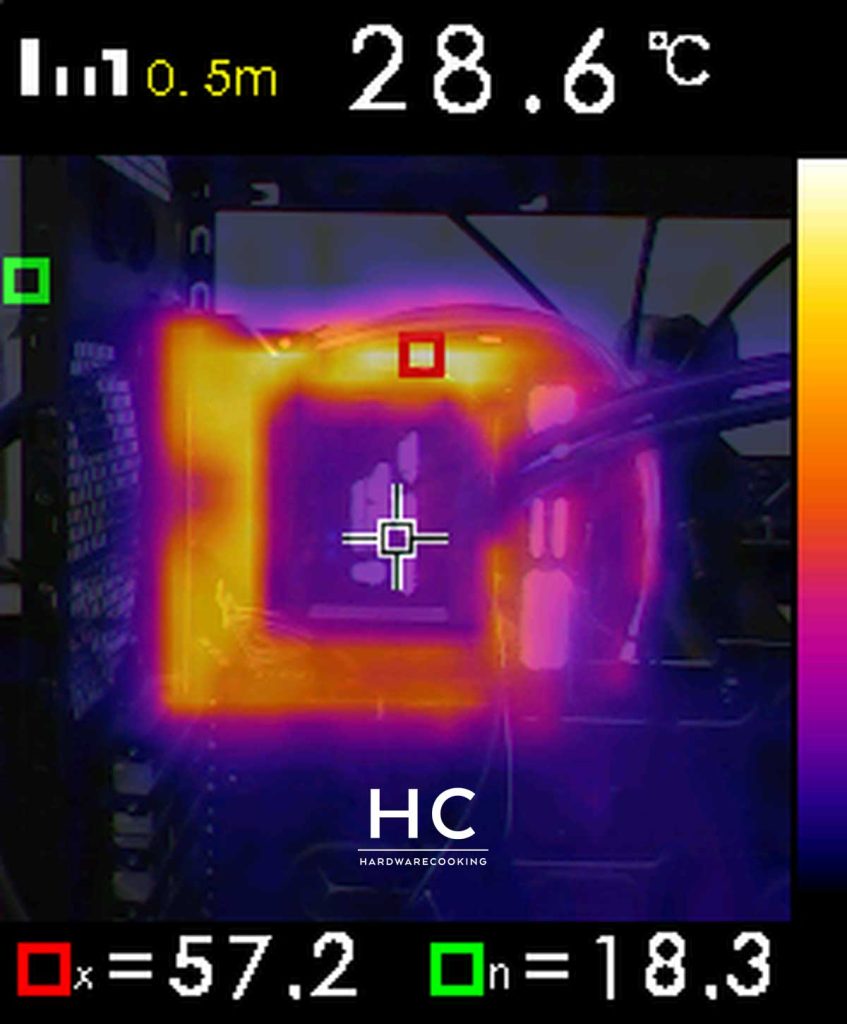 Test VRM température caméra thermique