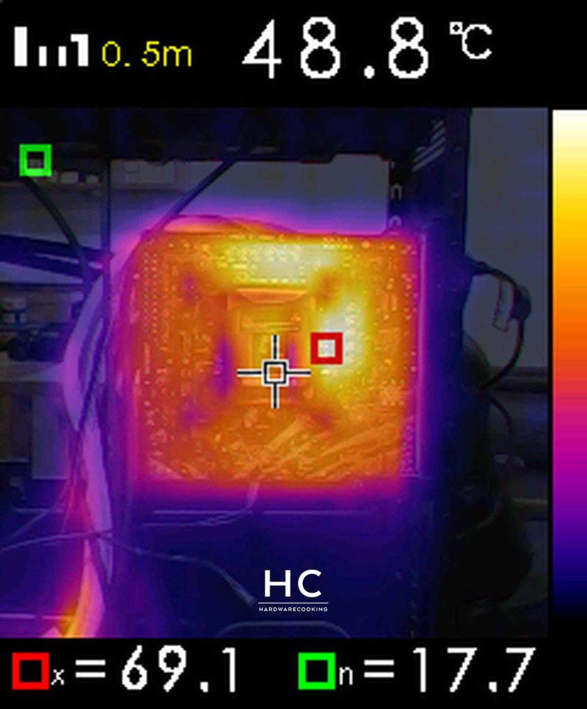 Test VRM température caméra thermique