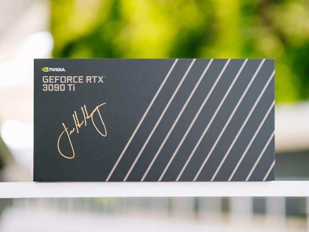 Carte graphique GeForce RTX 3090 Ti signé