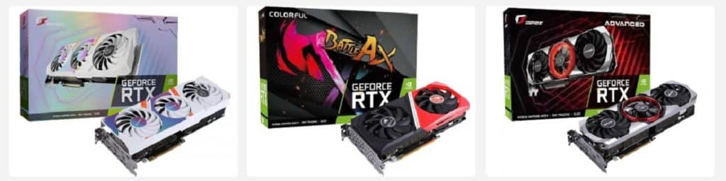 Colorful GeForce RTX 3060 8Go