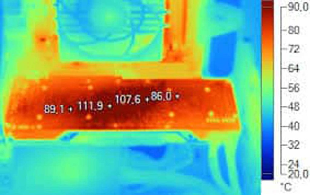 température caméra thermique carte bi-GPU