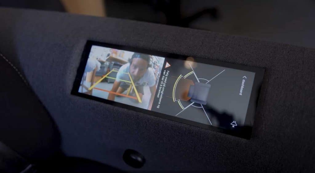 Fauteuil de bureau Volkswagen écran tactile multimédia