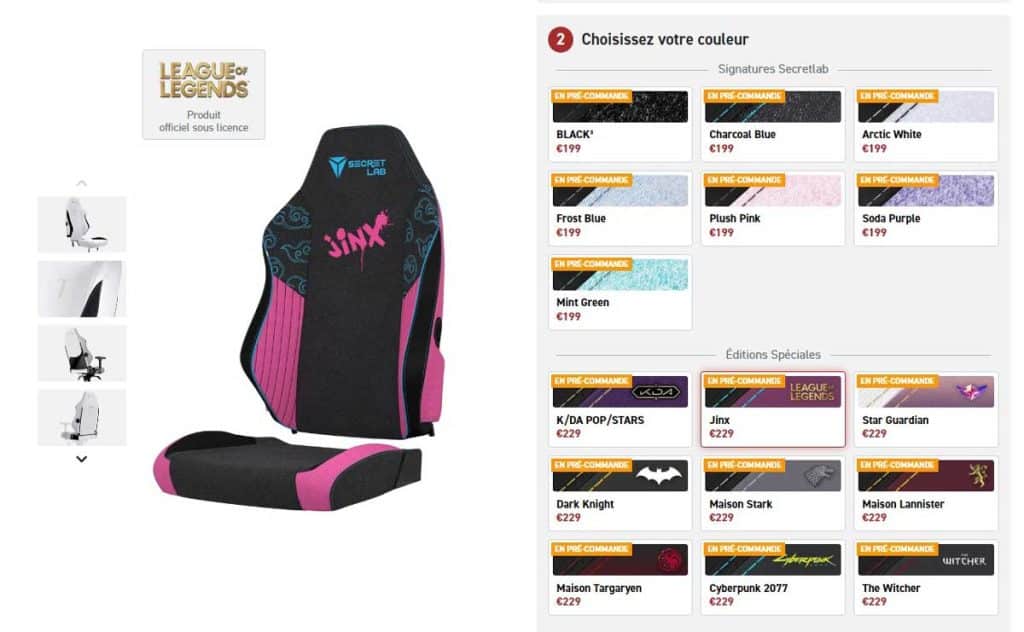 Secretlab SKINS : offrez un nouveau costume à votre fauteuil gamer