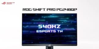 ASUS ROG Swift Pro PG248QP : le premier écran 540 Hz au monde