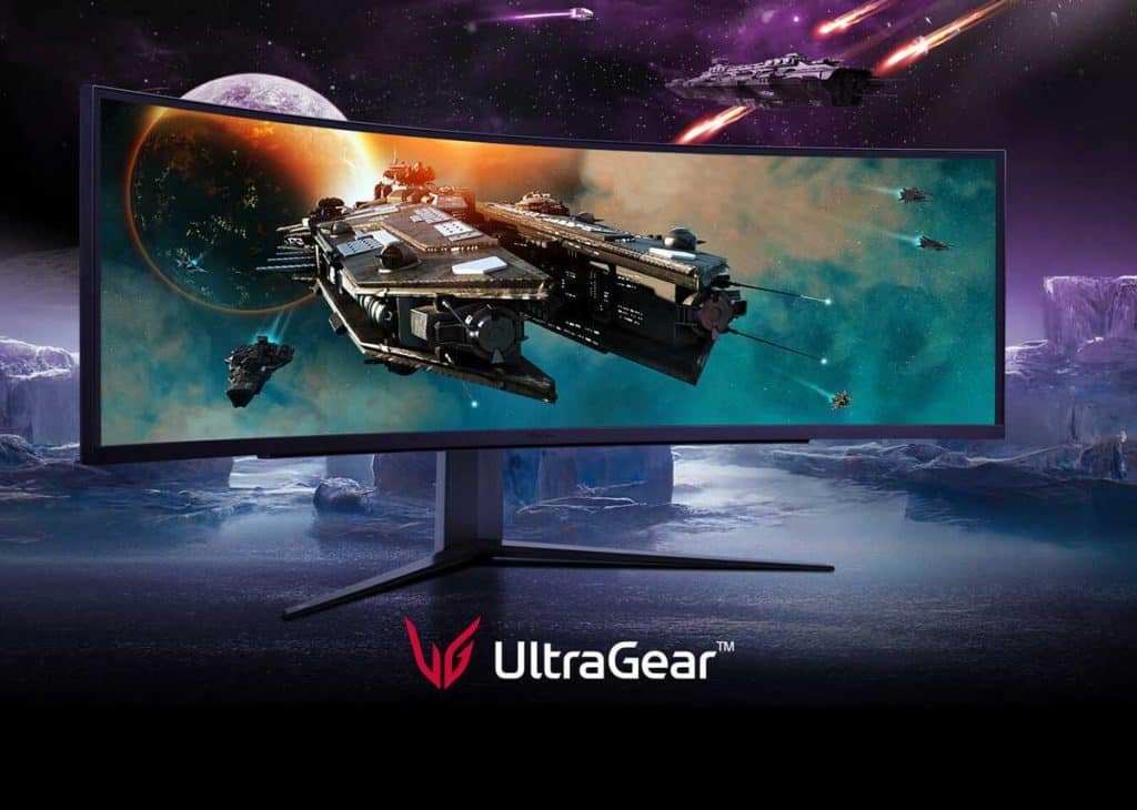 LG UltraGear 49GR85DC-B : un écran 240 Hz avec une définition de 5120 x 1440 pixels pour les gamers