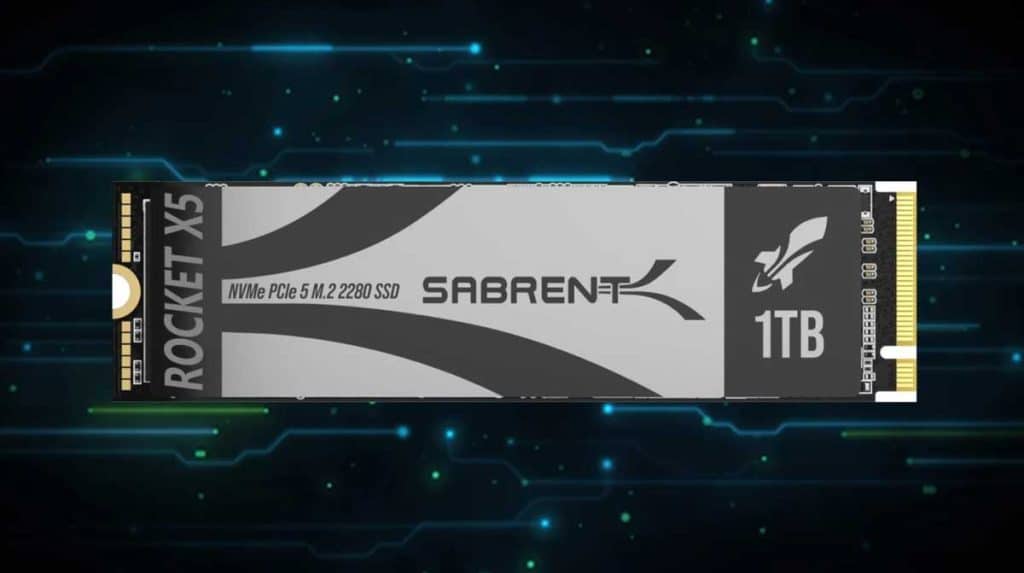 Sabrent Rocket X5 Gen5