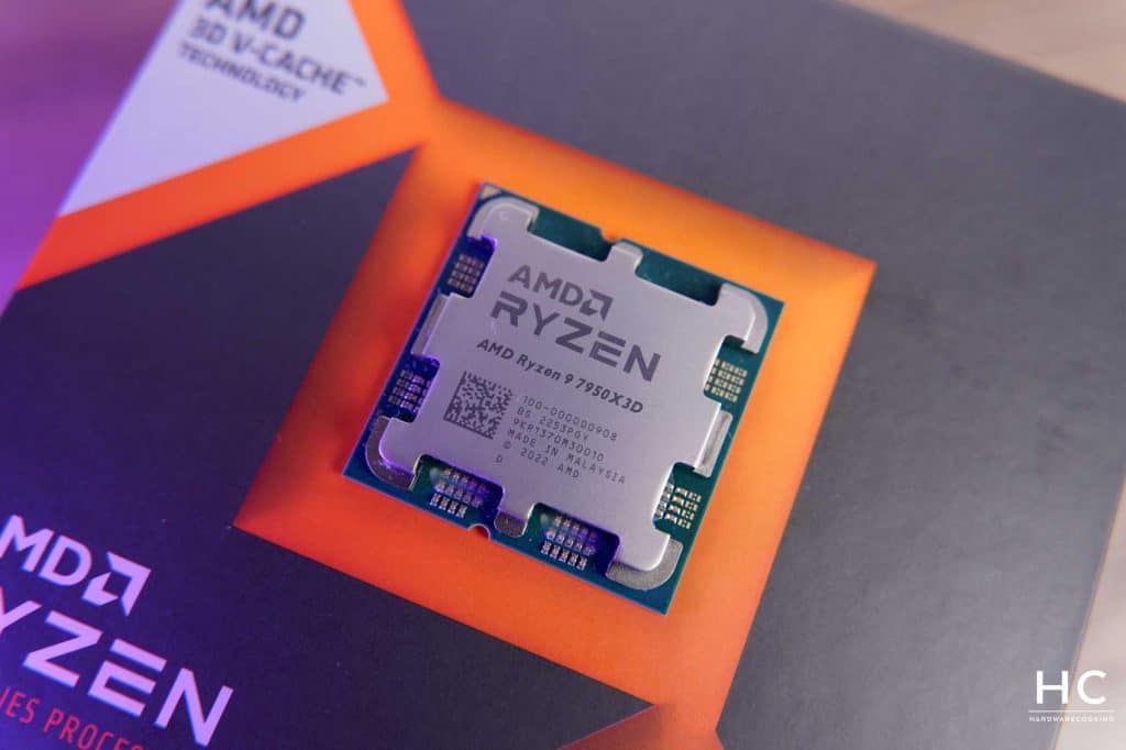 Test CPU AMD Ryzen 9 7950X3D
