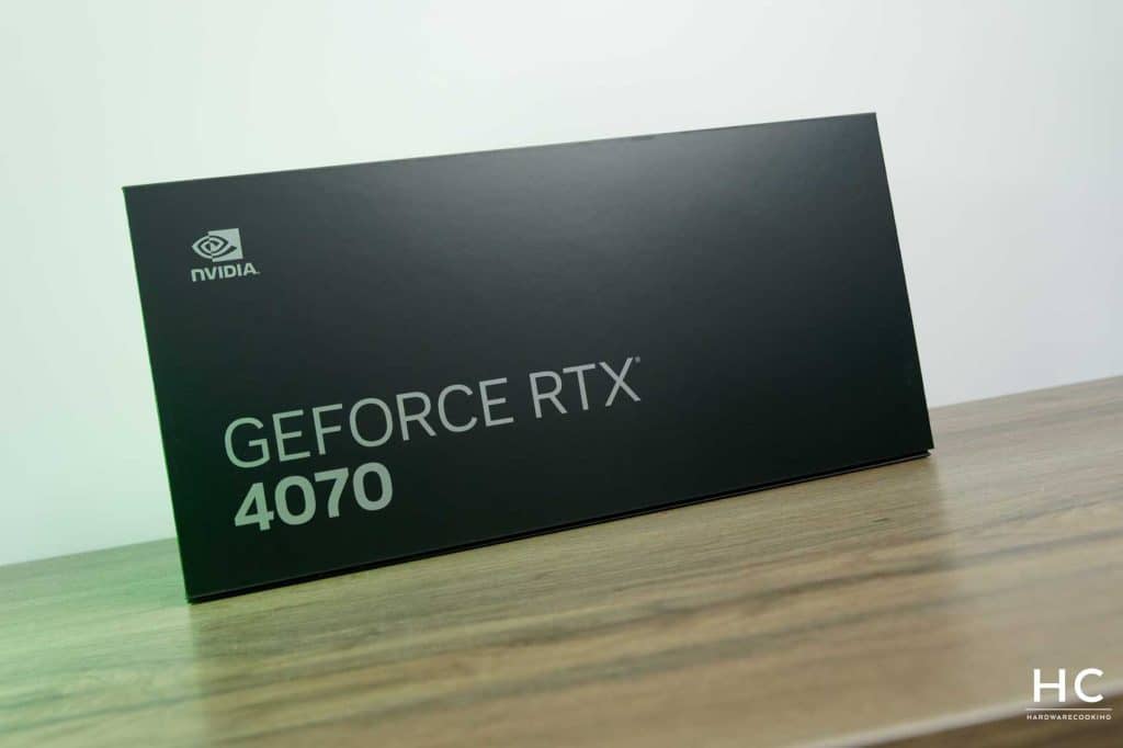 Test NVIDIA RTX 4070 Founders