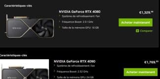 NVIDIA RTX 4090 Founders : encore une nouvelle baisse de prix
