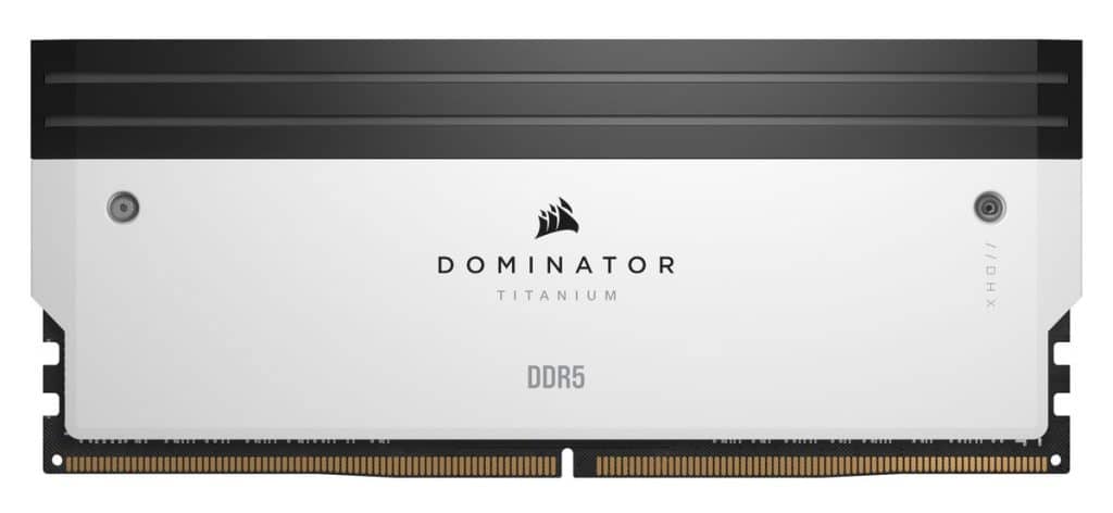 CORSAIR DOMINATOR TITANIUM DDR5 : une nouvelle gamme mémoire !