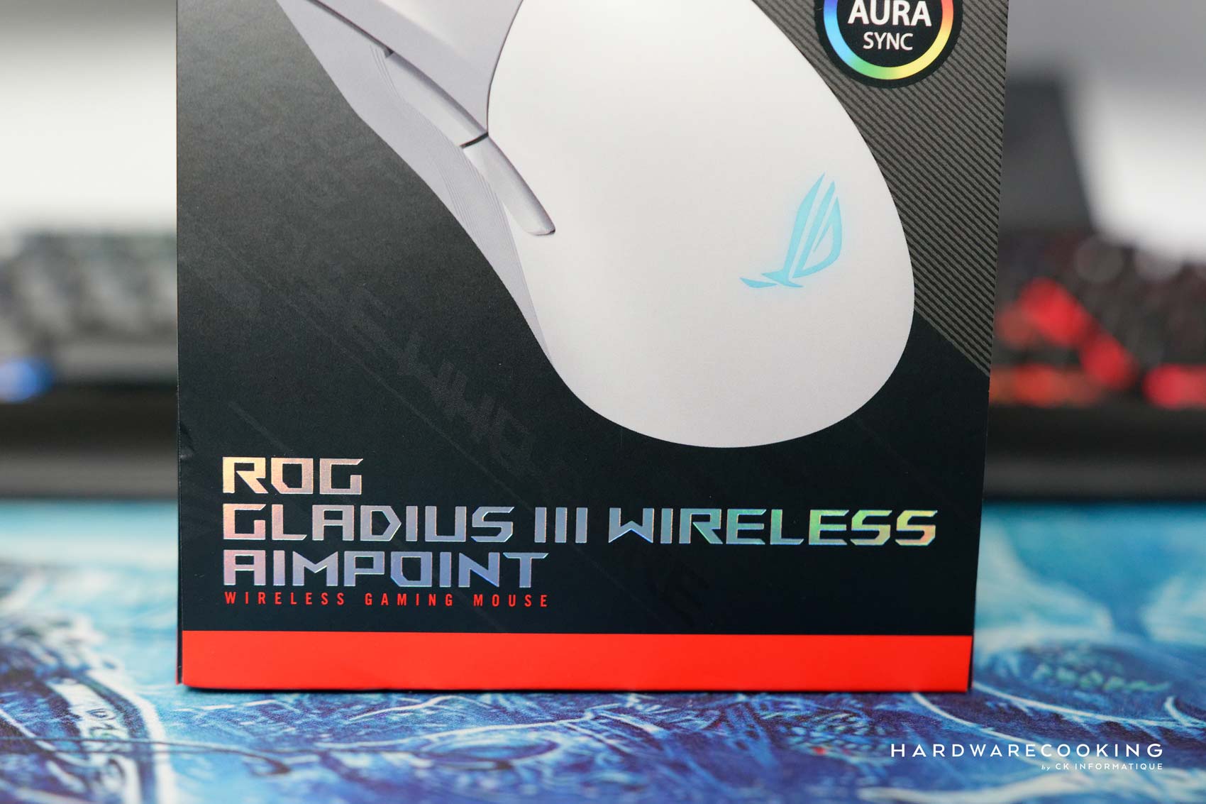 ASUS ROG Gladius II Wireless Souris avec ou sans fil pour gamer
