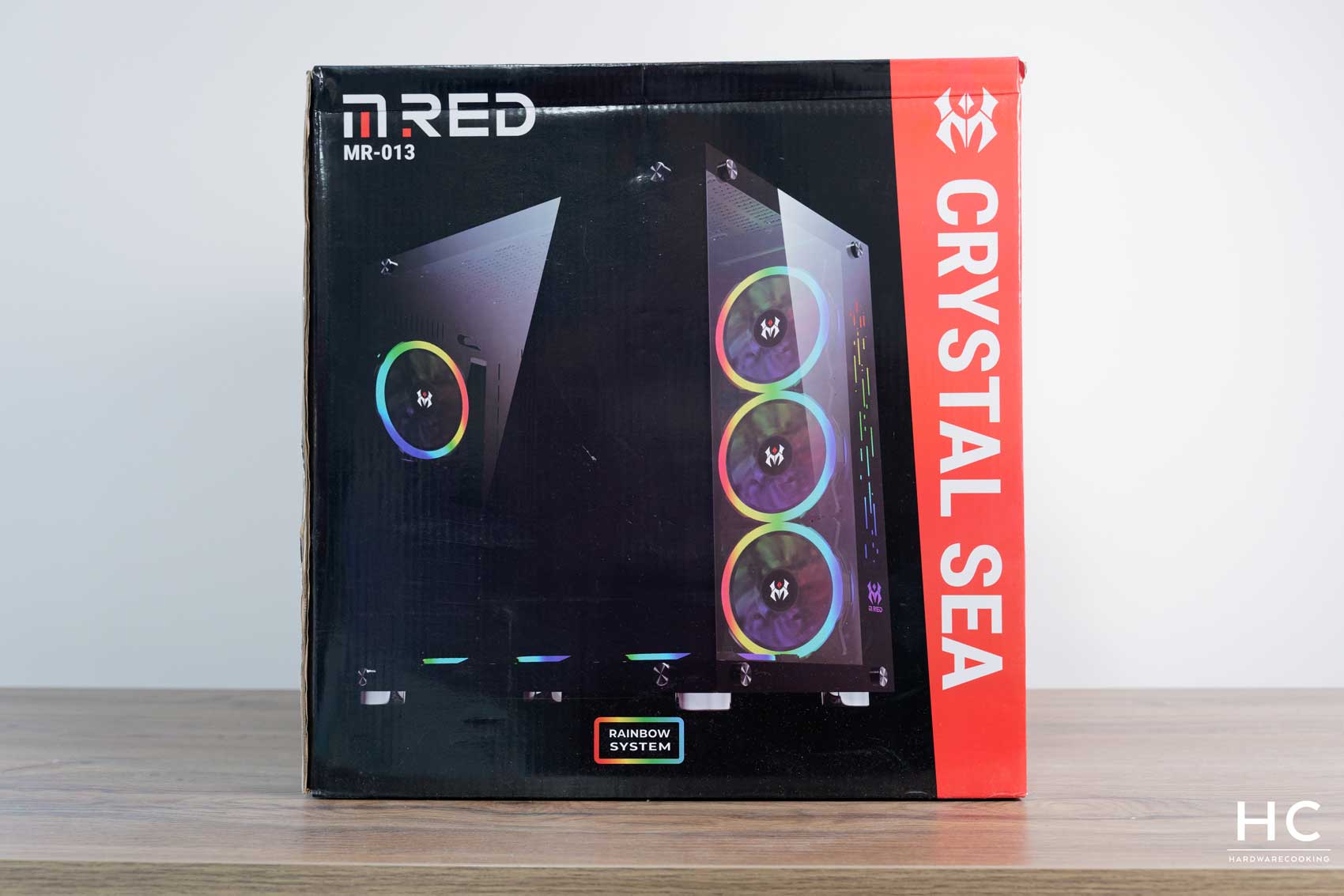 Boitier PC Gamer M.RED Crystal Sea Blanc ARGB (MR-014)