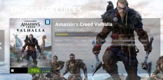 Promotion Steam Assassin's Creed Valhalla