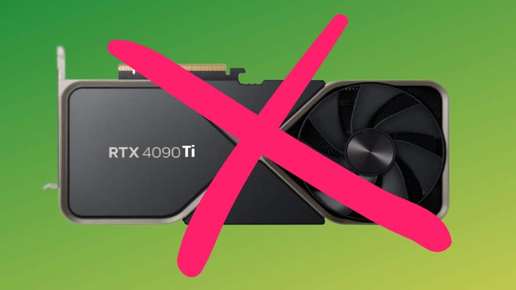NVIDIA RTX 4090 Ti : la carte ne verra finalement jamais le jour ?
