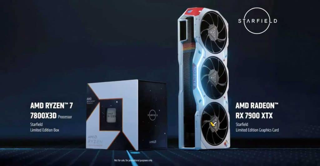 AMD présente une carte Radeon RX 7900 XTX Starfield Edition !