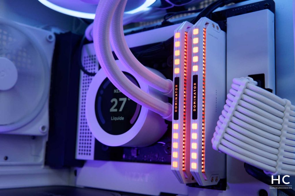 Build PC gamer NZXT CORSAIR DDR5 DOMINATOR PLATINUM RGB