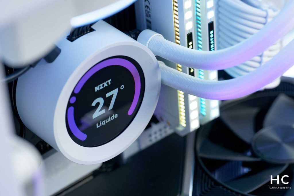 Build PC gamer NZXT Kraken Z73 RGB Blanc
