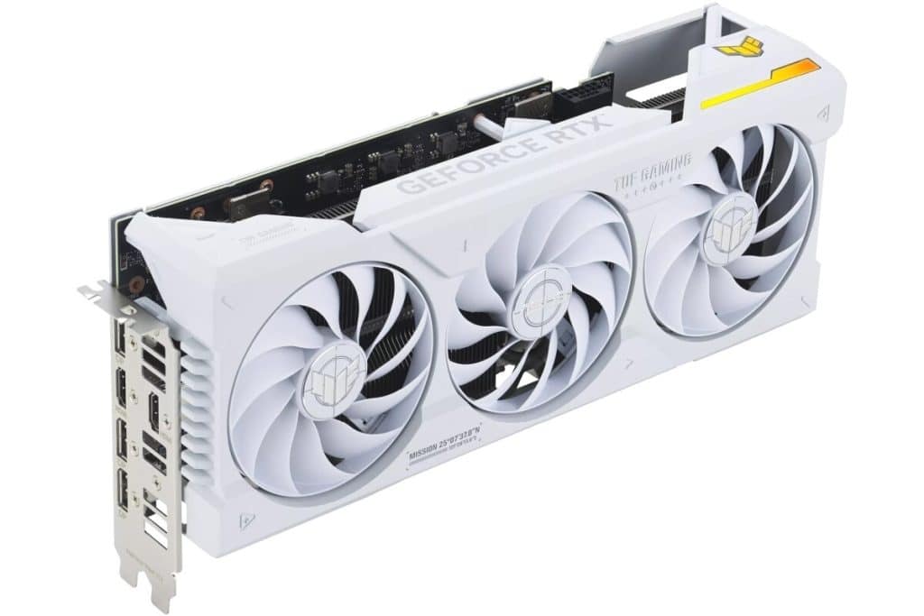 ASUS TUF Gaming GeForce RTX 4070 Ti White OC Edition