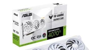 ASUS TUF Gaming GeForce RTX 4070 Ti White OC Edition