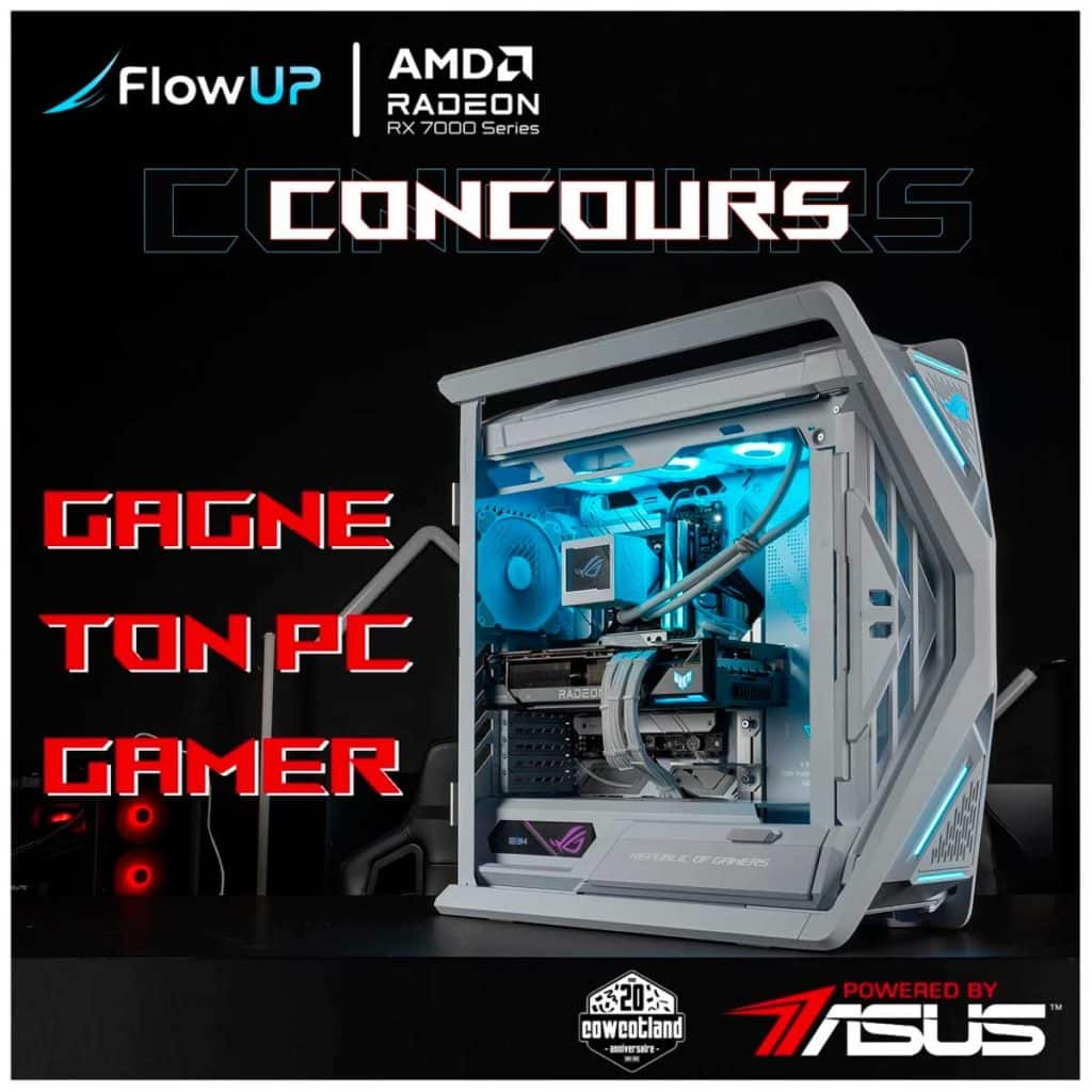 Concours PC gamer FlowUp Cowcotland