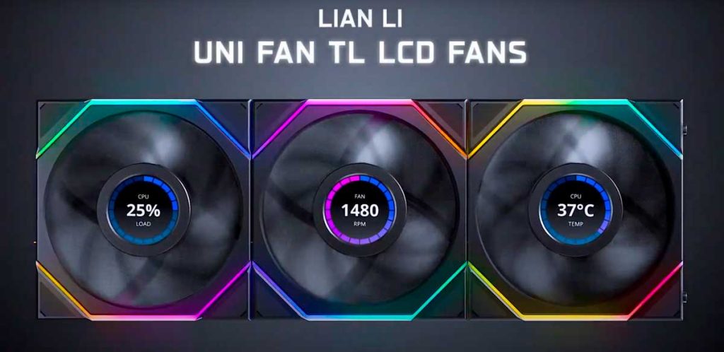 UNI FAN TL & TL LCD : LIAN LI lance un ventilateur avec écran LCD !