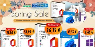 Profitez de Windows 10/11 à seulement 10€ pendant les soldes Godeal24 !