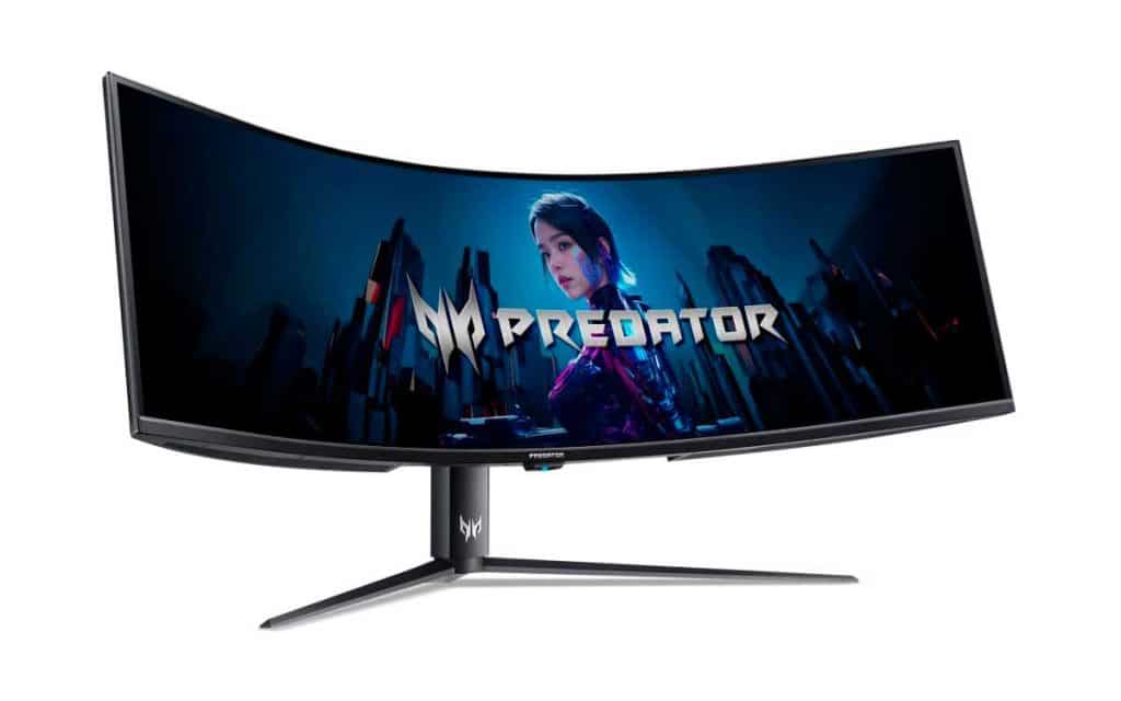 Acer Predator Z57 : un écran Dual-4K 120 Hz à 2400 euros !