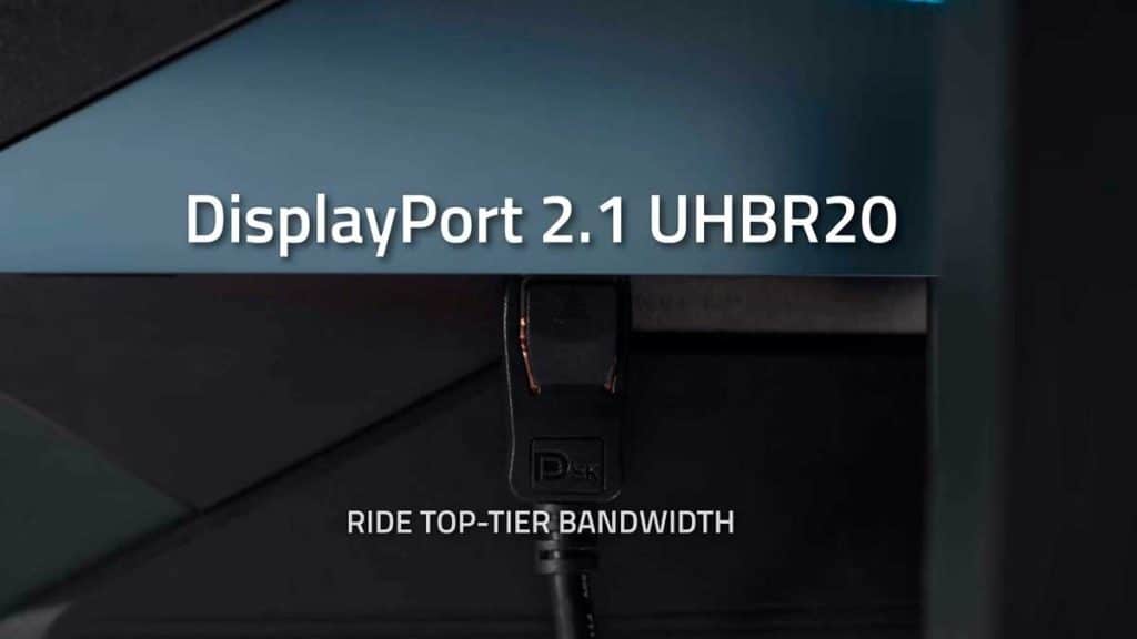 AORUS FO32U2P : le premier écran avec DisplayPort 2.1 UHBR20 !