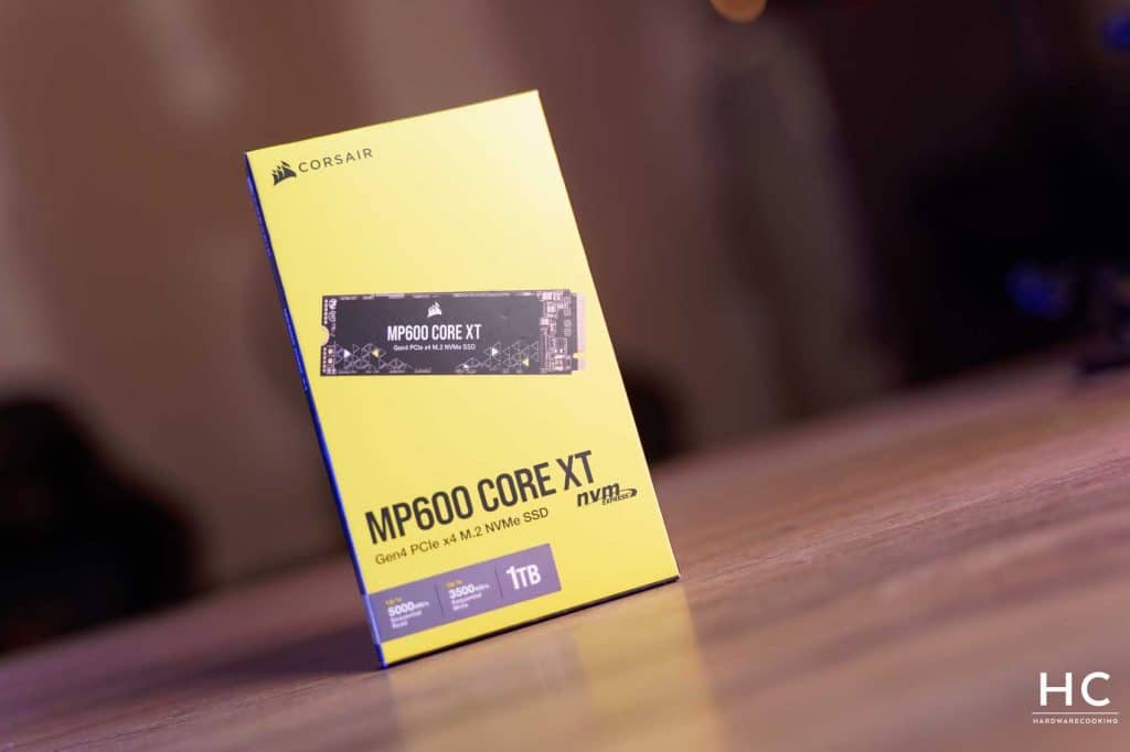 Installation SSD CORSAIR MP600 CORE XT