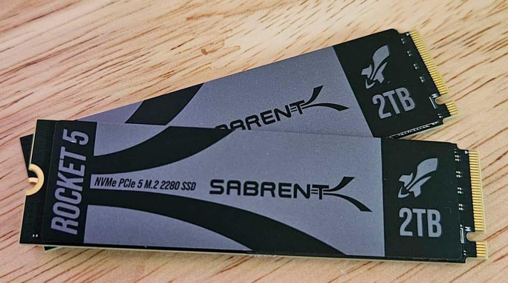 Sabrent Rocket 5 Gen5 : le SSD le plus rapide du moment !