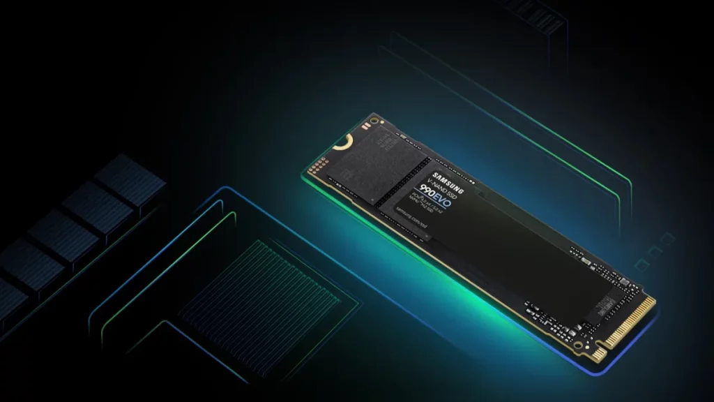 Samsung 990 Evo : un nouveau SSD hybride en PCIe 4.0 et PCIe 5.0