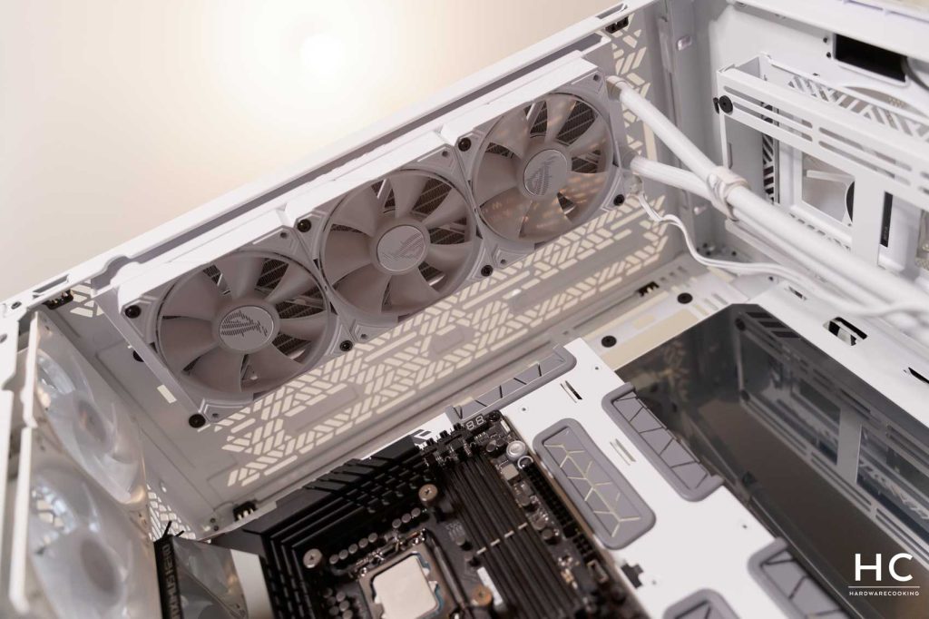 Installation AiO Cooler Master HAF 700 EVO White