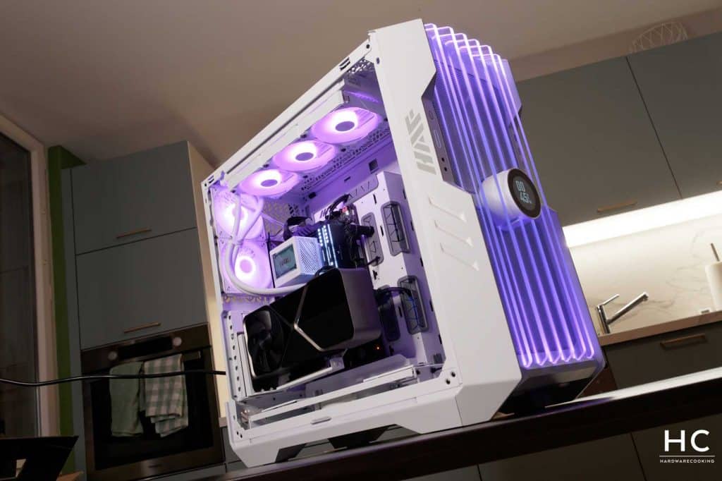 Test Cooler Master HAF 700 EVO White