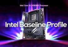 BIOS ASUS Intel Baseline Profile