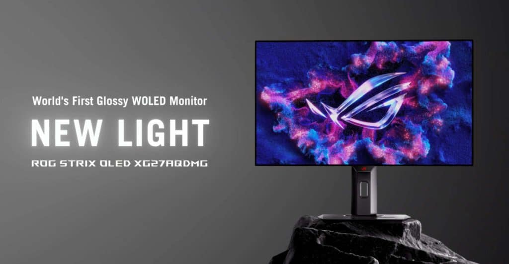 ASUS ROG STRIX XG27AQDMG : le premier écran WOLED au monde !