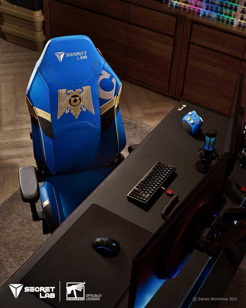 Secretlab TITAN Evo Warhammer 40,000 Ultramarines