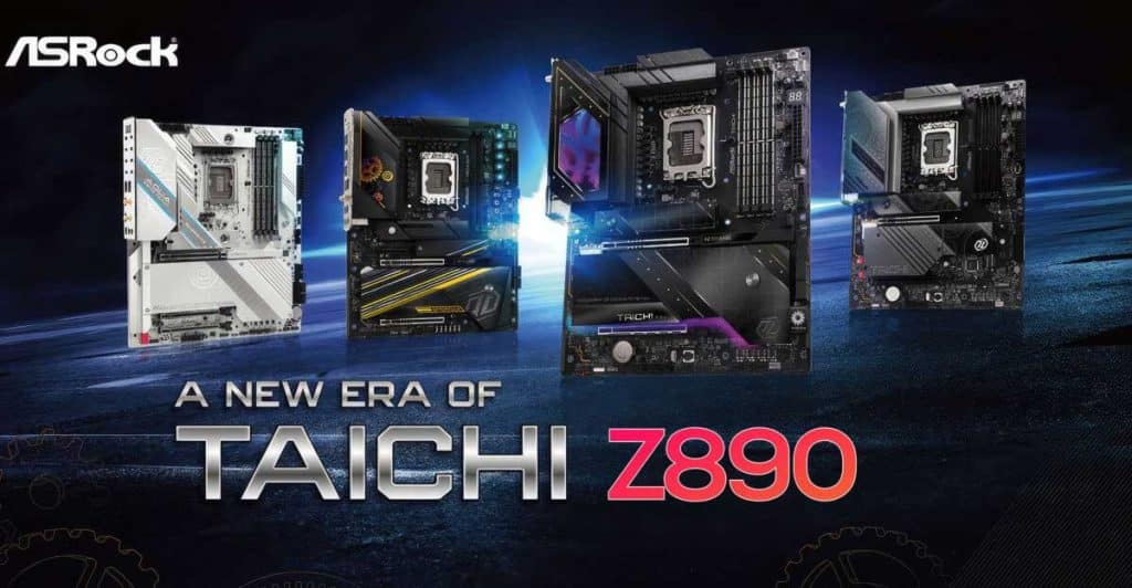 ASRock Z890 Taichi : la société tease ses prochains Taichi pour Core Ultra !