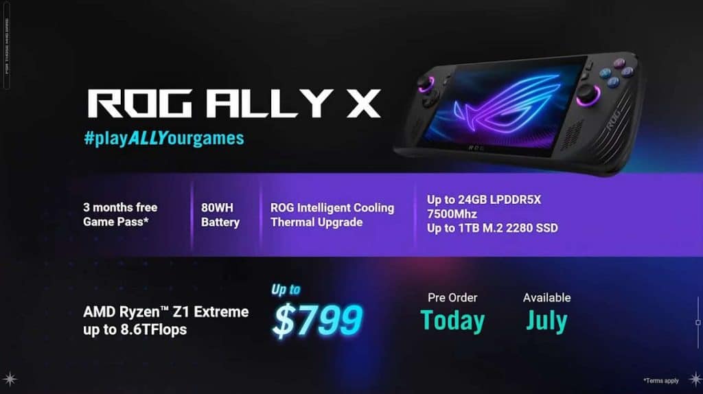 ASUS ROG Ally X