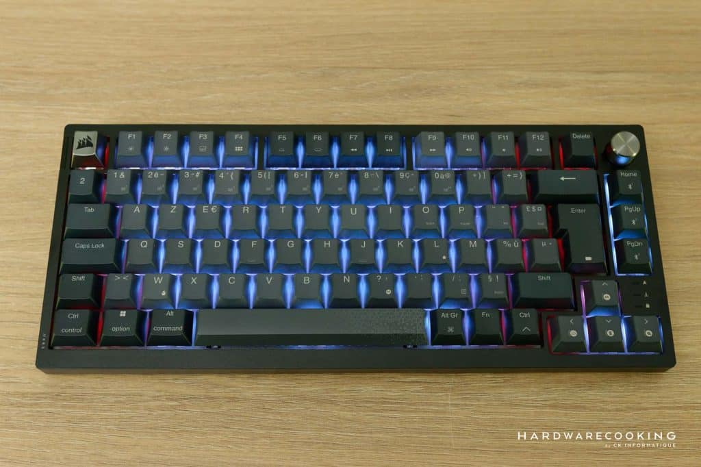 Test CORSAIR K65 PLUS WIRELESS