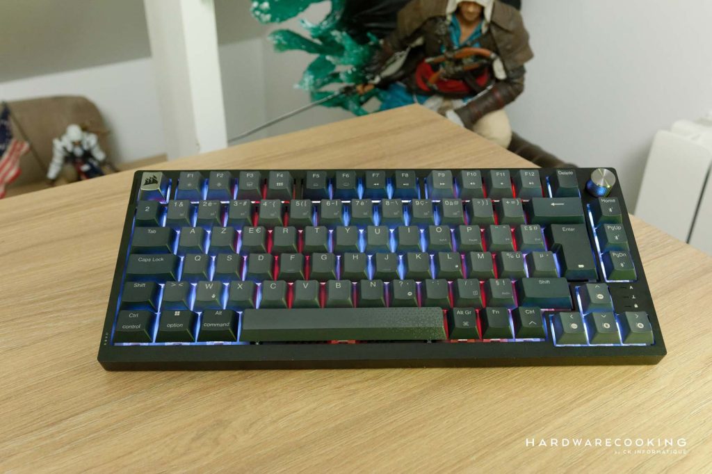 Test CORSAIR K65 PLUS WIRELESS