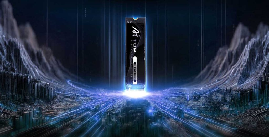 GIGABYTE AI TOP 100E SSD : une incroyable durée de vie de 219 000 TBW !