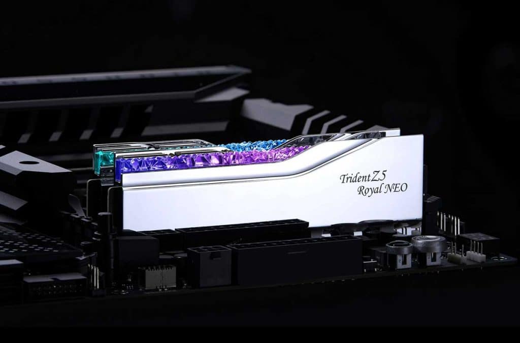 G.SKILL Trident Z5 Royal Neo : de la DDR5-8000 AMD EXPO pour Ryzen 9000