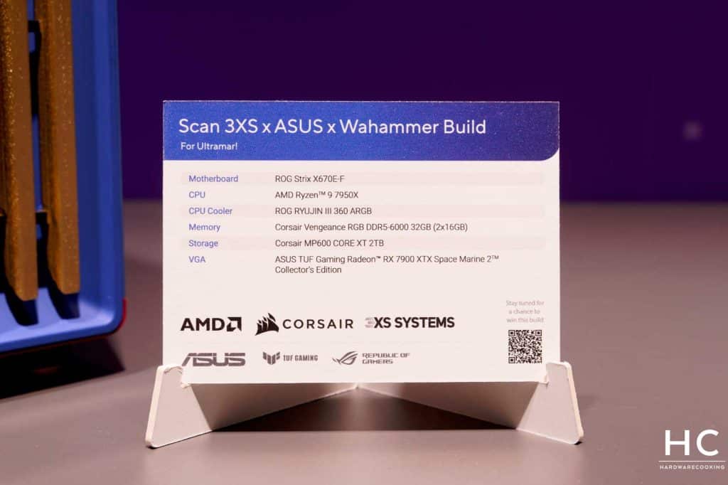 Scan 3XS x  ASUS x Wahammer Build