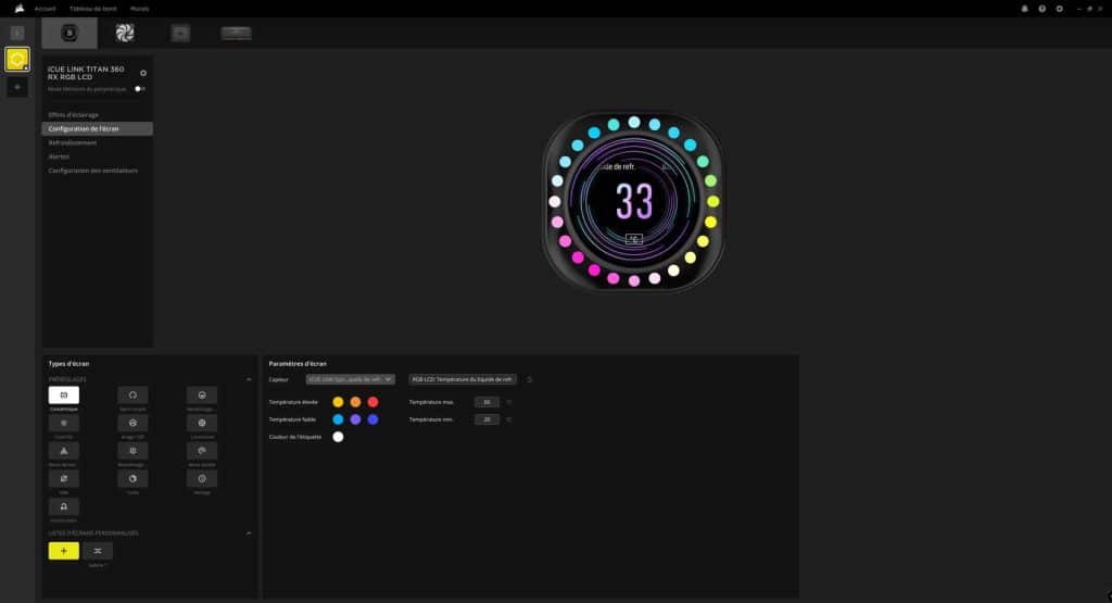 CORSAIR iCUE LCD