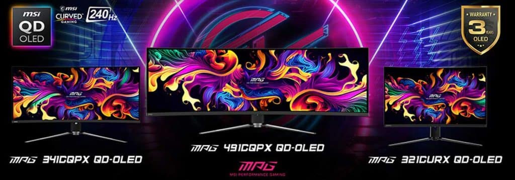 Ecran MSI QD-OLED