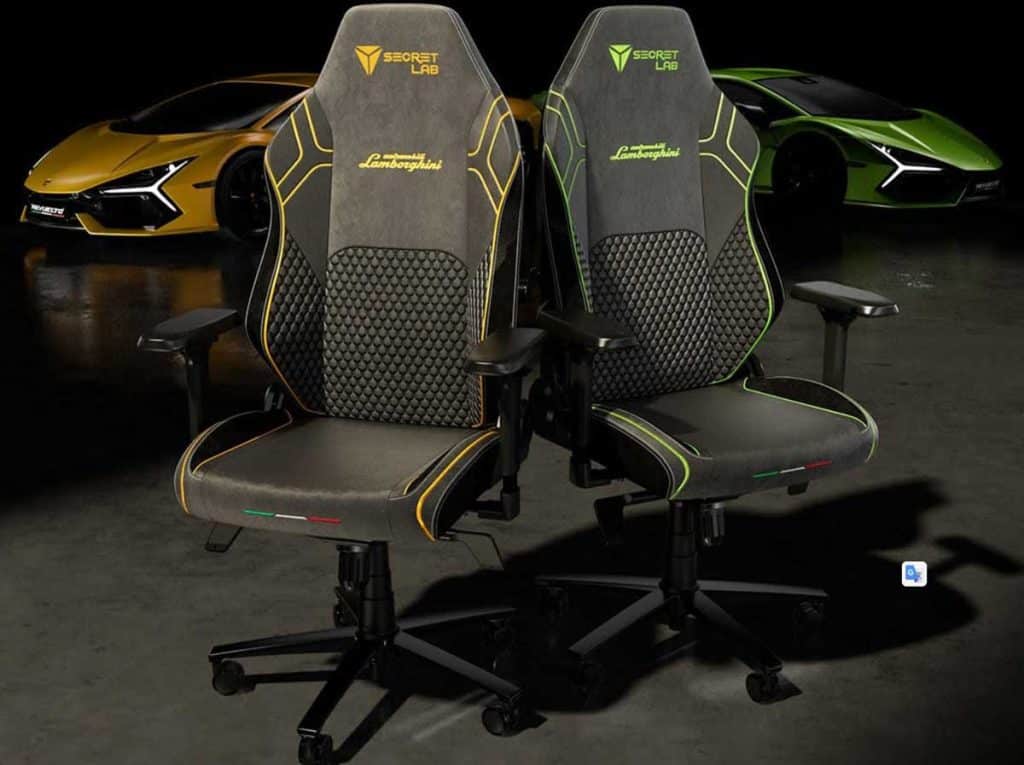 Secretlab for Automobili Lamborghini : encore un nouveau fauteuil !