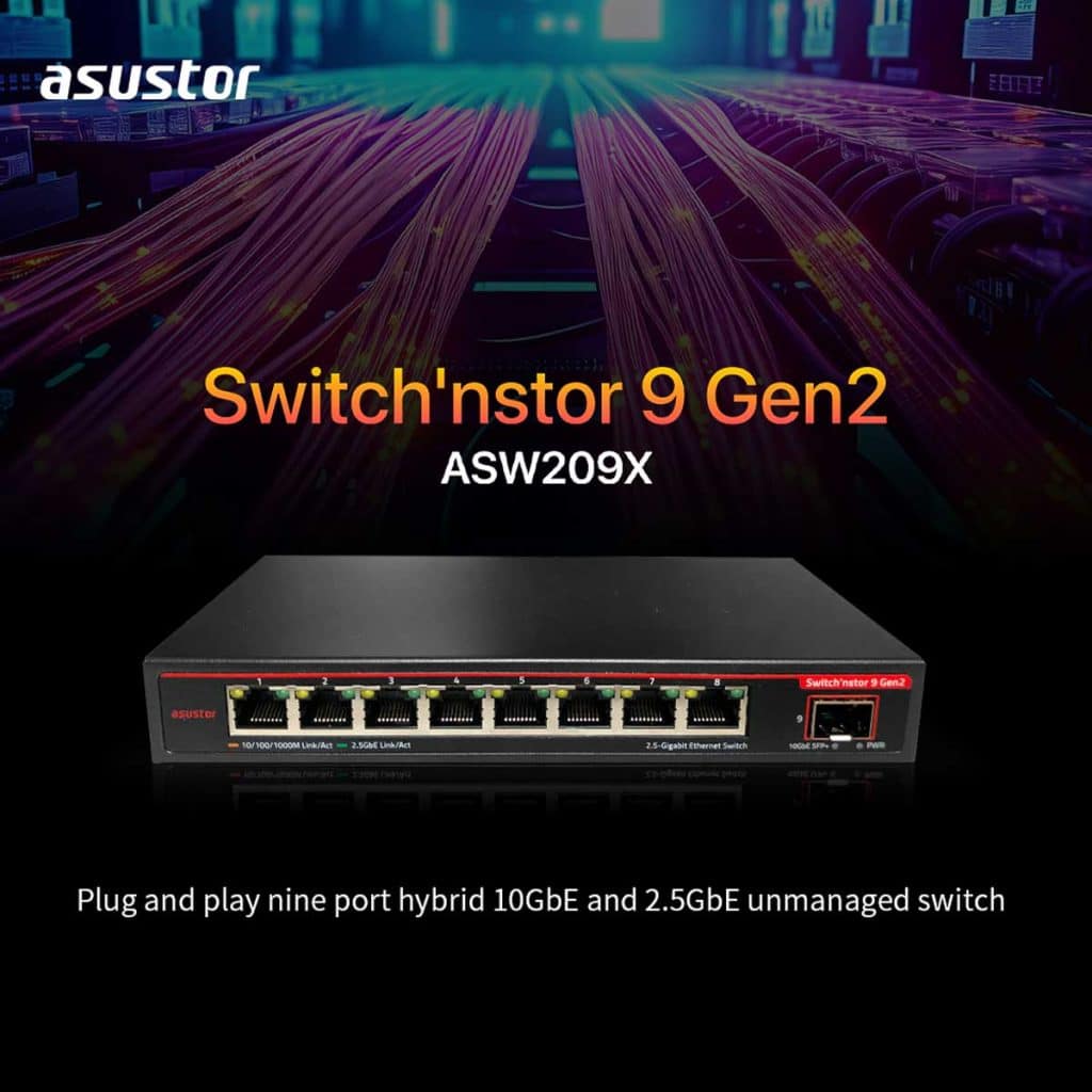 ASUSTOR Switch'nstor 9 Gen2