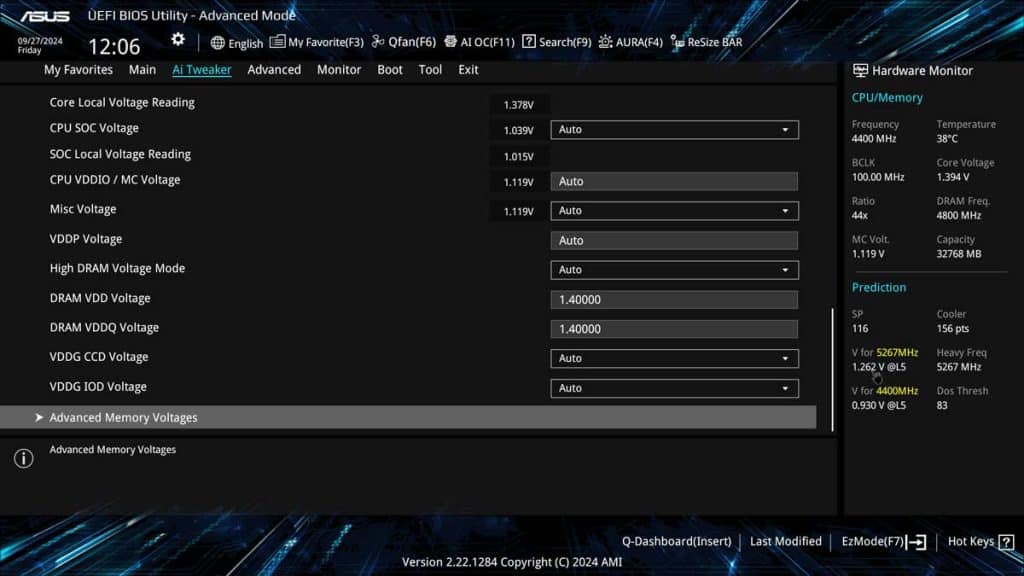 BIOS ASUS ProArt X870E CREATOR WIFI