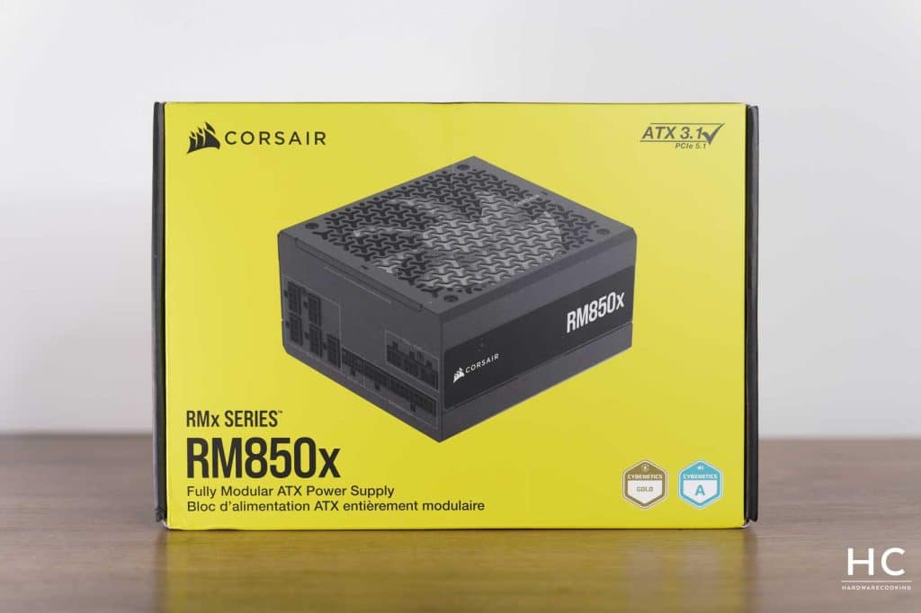 Test CORSAIR RM850x 2024