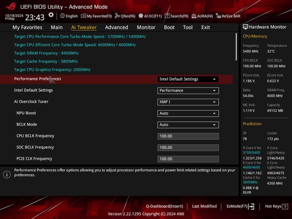 BIOS ASUS ROG MAXIMUS Z890 HERO